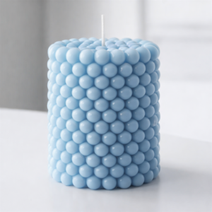 Bubble Linen Candle (Mineral Wax)