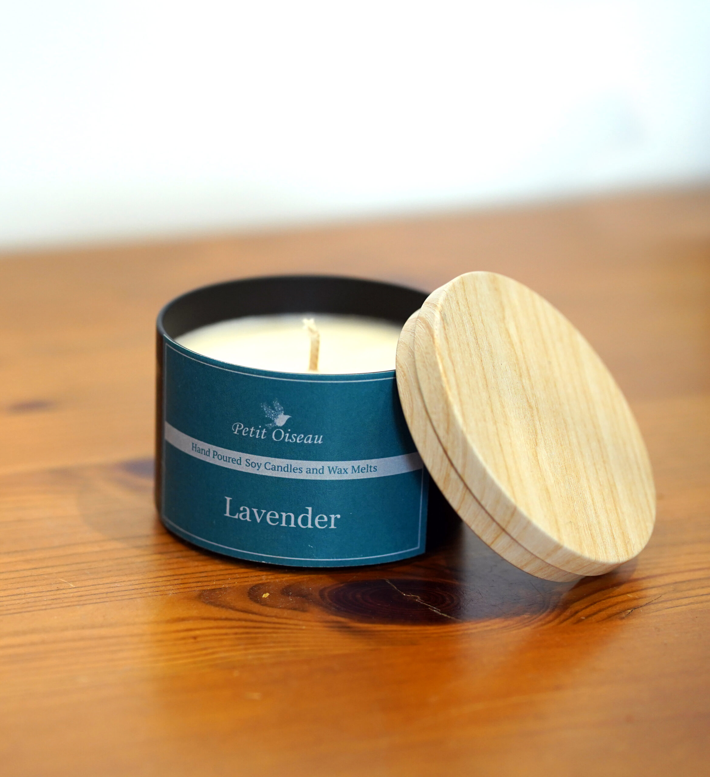 Lavender 155g Soy Wax Candle In Tin