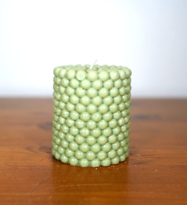 Bubble Candle Lime Basil & Mandarin (Mineral Wax)