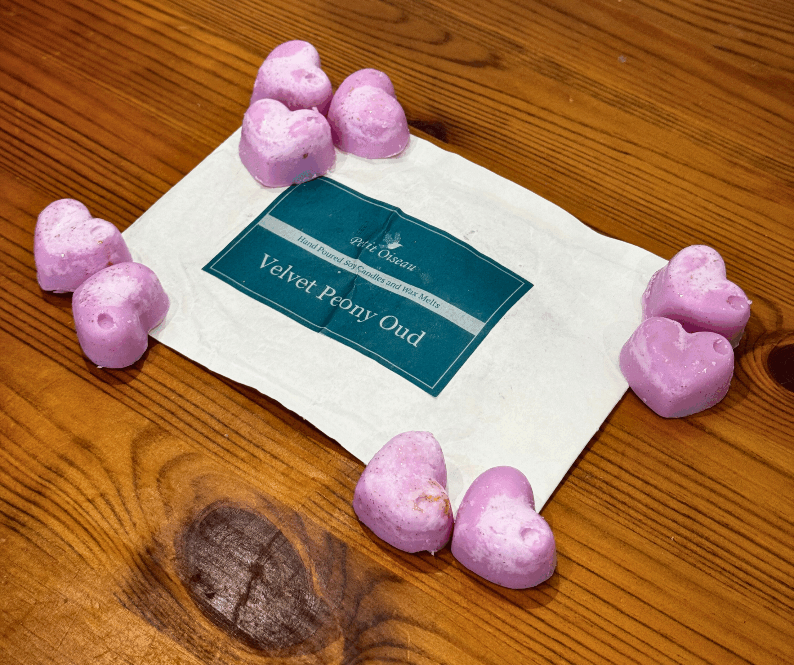 Velvet & Peony Oud Wax Melts