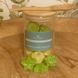 Ceaderwood &Jasmine Wax Melts Glass Jar